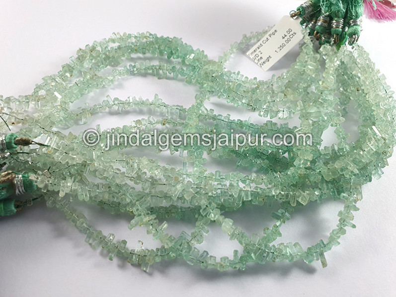 Emerald Cut Stick Shape Beads