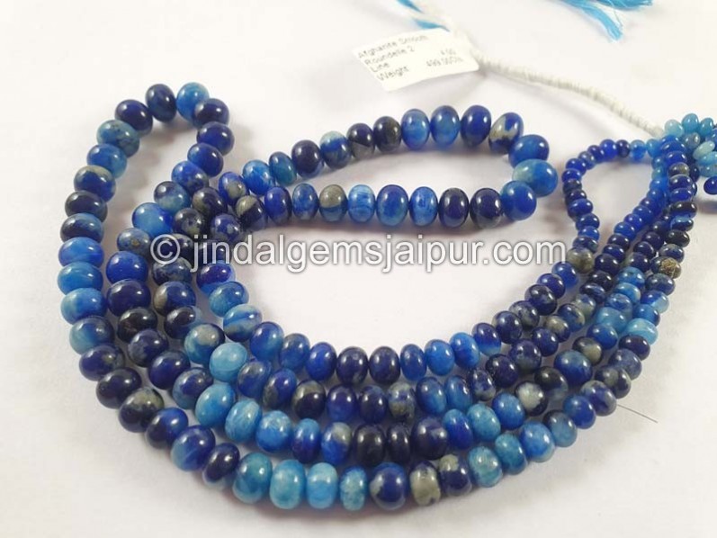 Afghanite Smooth Roundelle Beads