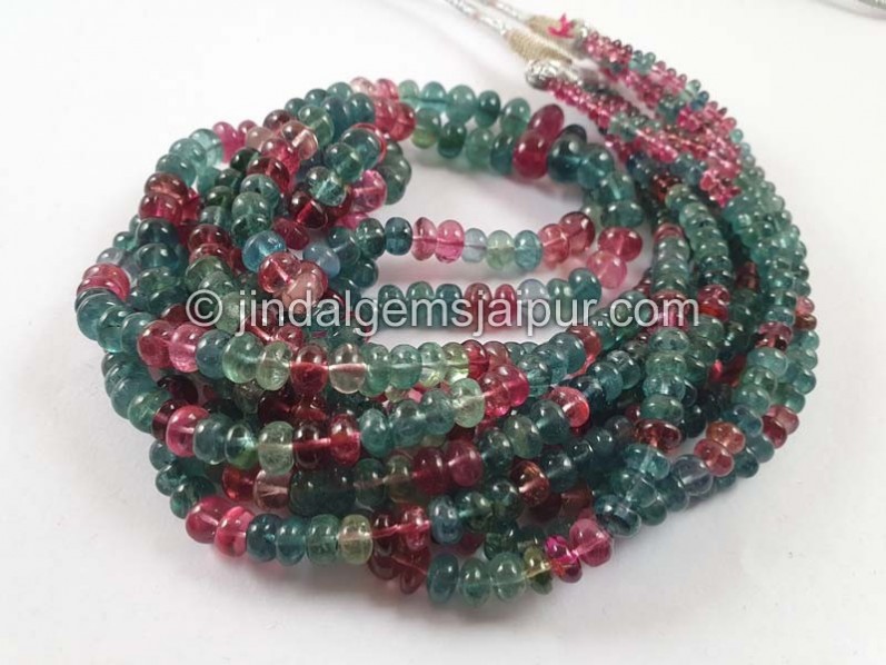 Green Moonstone Faceted Roundelle Beads