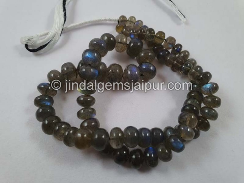 Labradorite Far Smooth Roundelle Beads