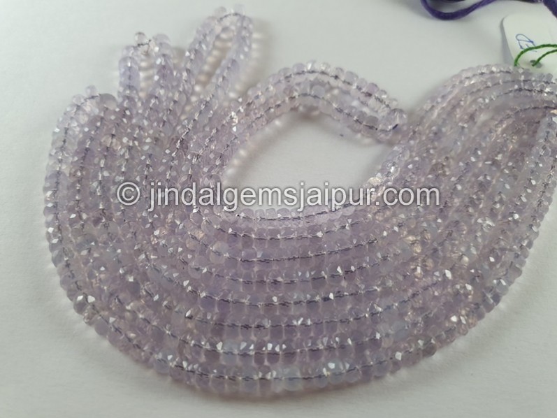 Scorolite Faceted Roundelle Beads