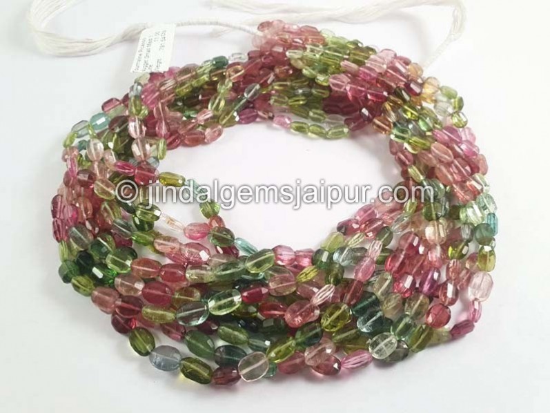 Tourmaline Picasso Nugget Shape Small Med Beads