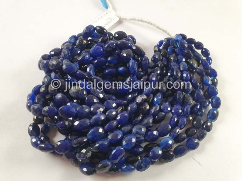 Afghanite Faceted Oval Beads