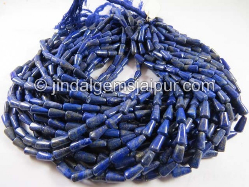 Lapis Smooth Drop Beads