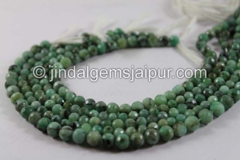 Emerald Far Faceted Round