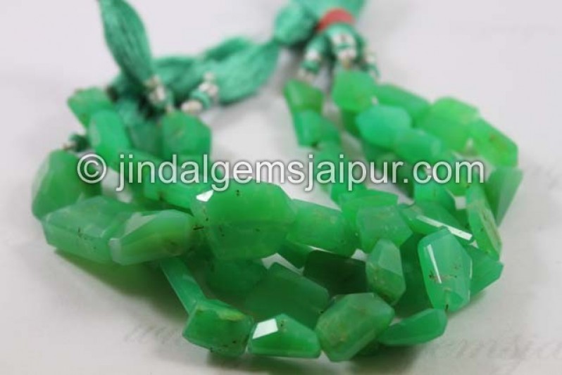 Chrysoprase Far Faceted Nuggets