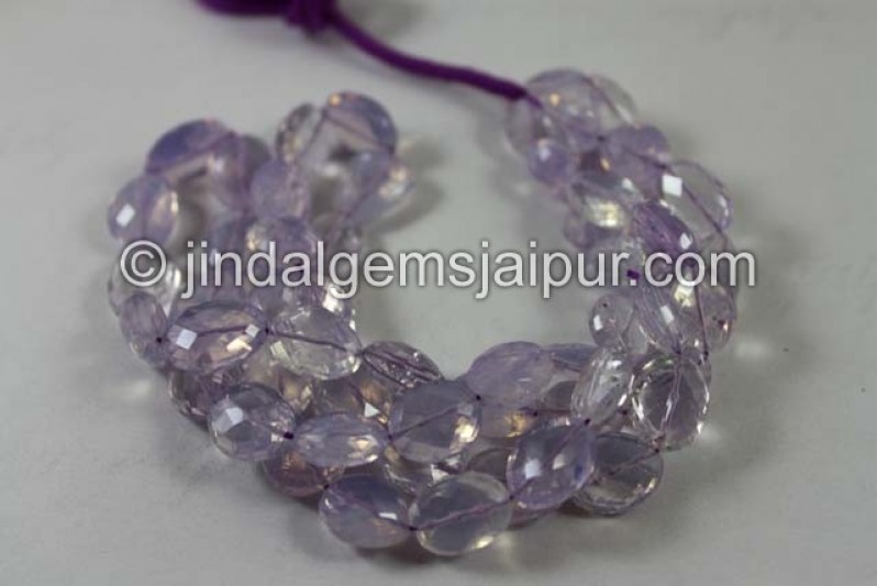 Scorolite Far Faceted Nugget Beads