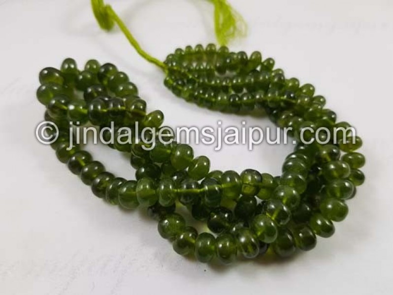 Vesuvianite Far Smooth Roundelle Beads