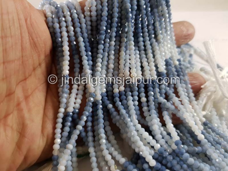 Blue Opal Micro Cut Beads