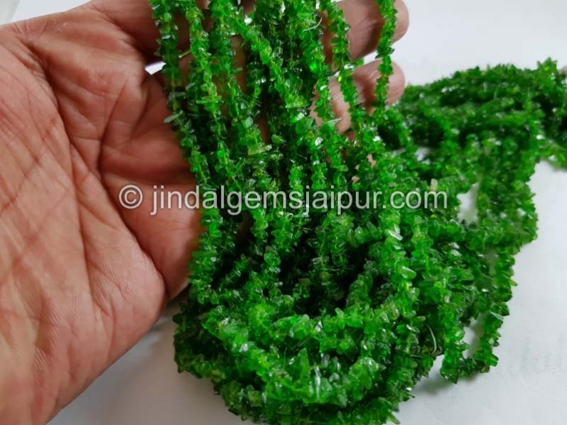 Chrome Diopside Rough Nugget Beads