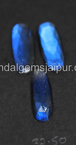 Blue Labradorite Rose Cut Slices