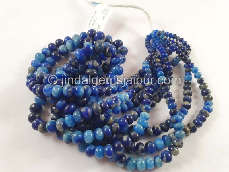 Afghanite Smooth Roundelle Beads