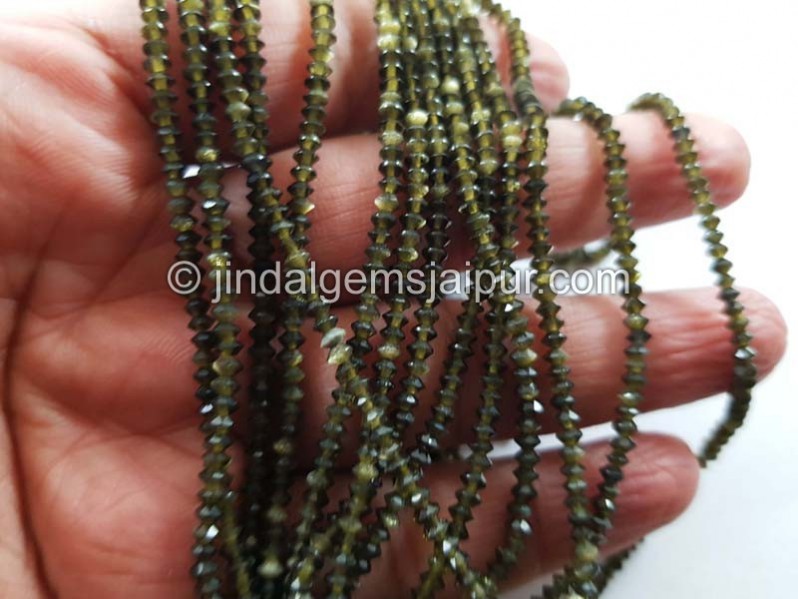 Chrysoberyl micro german cut beads