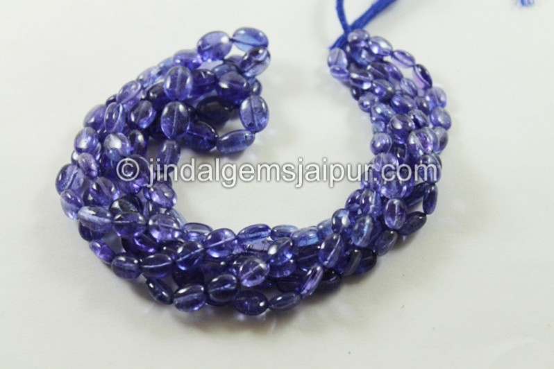 Tanzanite Smooth Oval Shape Beads