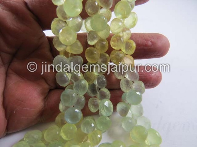 Multi Prenite Faceted Onion Shape Beads