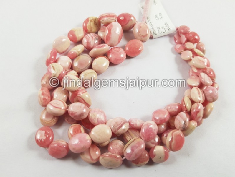 Rhodochrosite Far Smooth Oval Beads