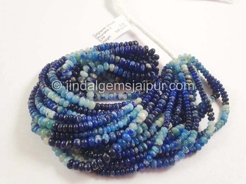 Afghanite Smooth Roundelle Shape Beads