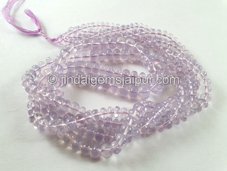 Scorolite Smooth Roundelle Beads