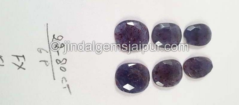 Iolite Sunstone Rose Cut Slices