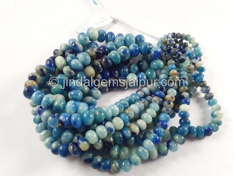 Afghanite Smooth Roundelle Beads