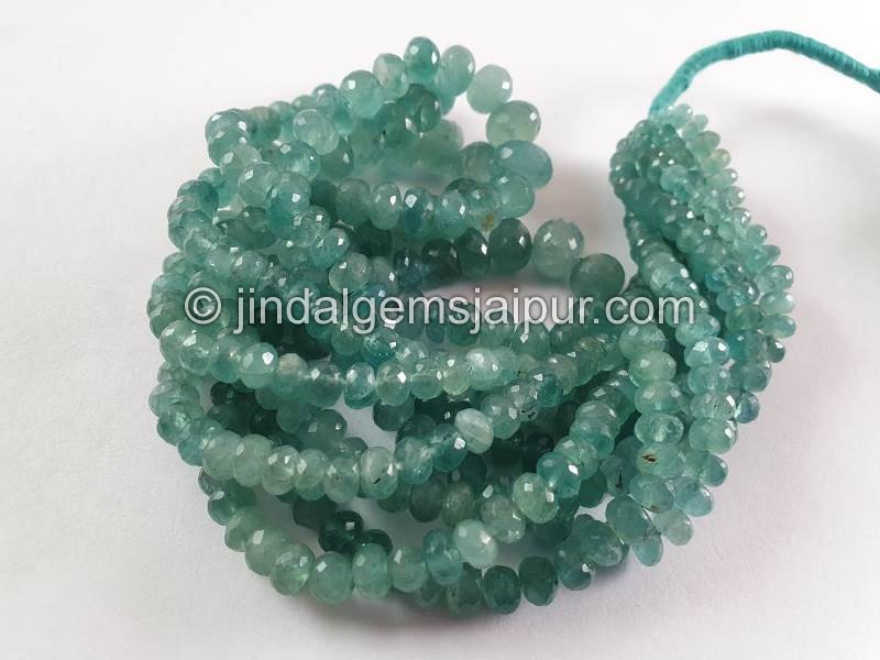 Grandiderite Far Faceted Roundelle Beads