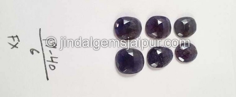 Iolite Sunstone Rose Cut Slices