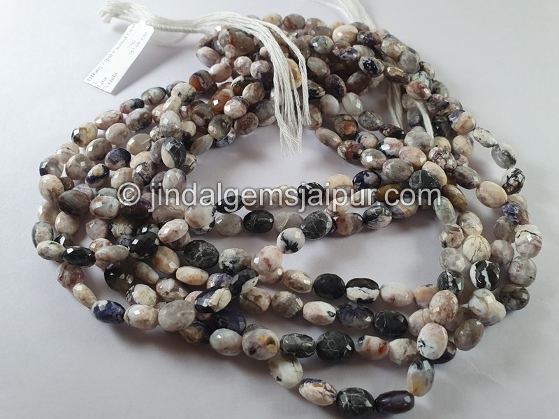 Tiffany Opal Faceted Oval Beads