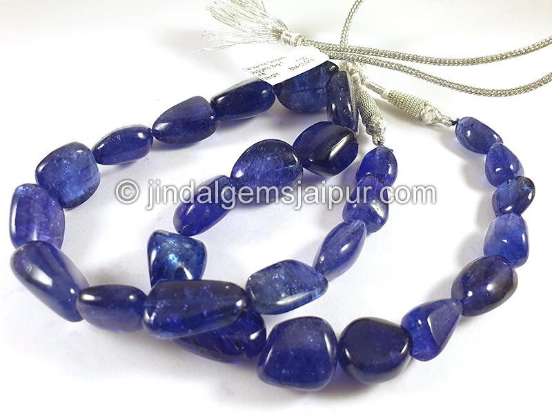 Tanzanite Smooth Nuggets Shape Big Beads