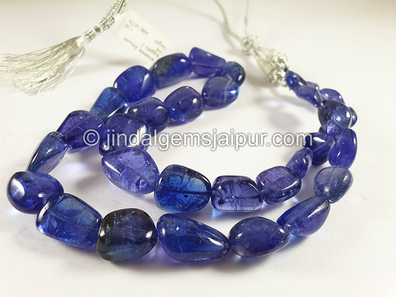 Tanzanite Smooth Nuggets Shape Beads