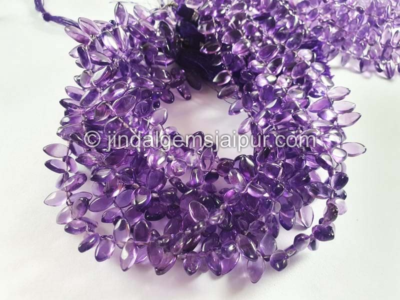 Amethyst Smooth Marquise Beads