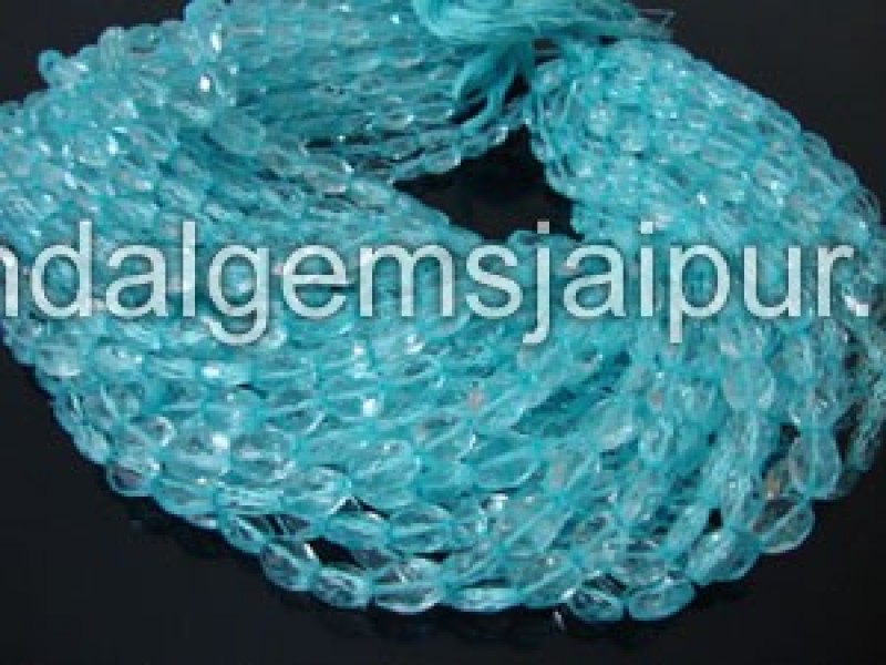 Crystal Dyed BT Faceted Oval Shape Beads