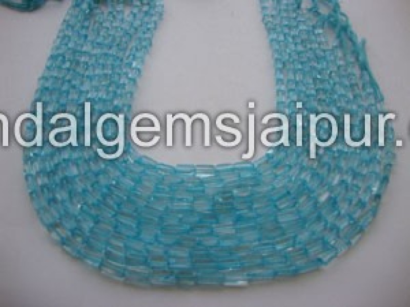 Crystal Dyed BT Plain Square Shape Beads