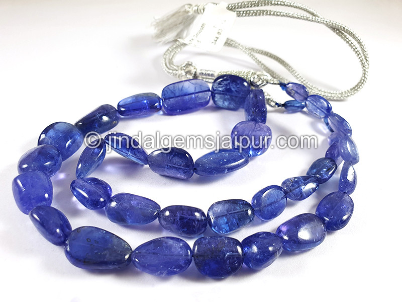 Tanzanite Smooth Nuggets Shape Beads