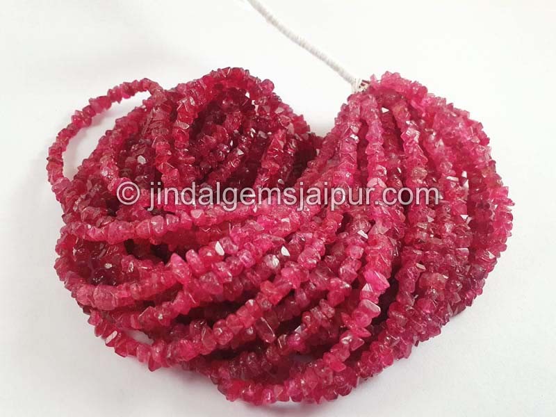 Red Spinel Smooth Chips Far Beads