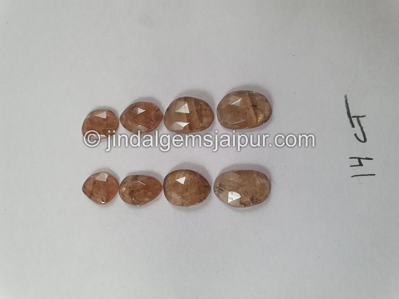 Andalusite  Rose Cut Slices